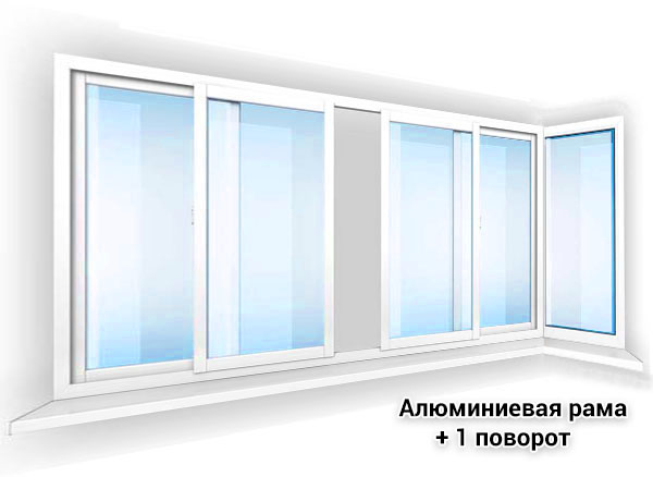 Aljuminievaja ramapovorot